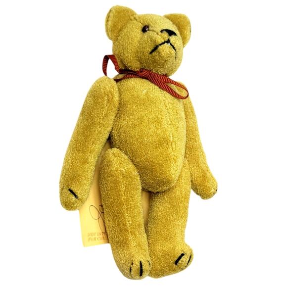 SIGNED 6" Vntg Victorian-styled Christina's Bear "Edward Theordore" Jan Hagara - Picture 6 of 10